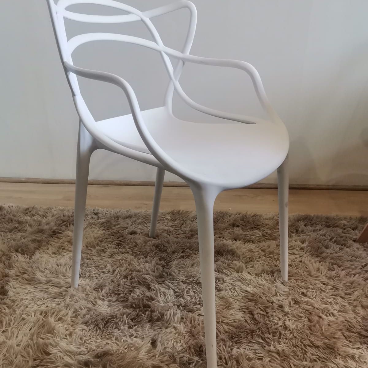 CORI CORI - Silla Master de Polipropileno Blanca