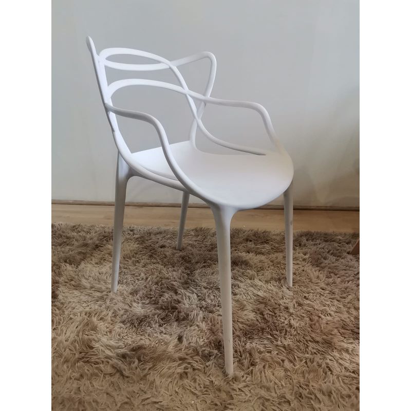 CORI CORI - Silla Master de Polipropileno Blanca