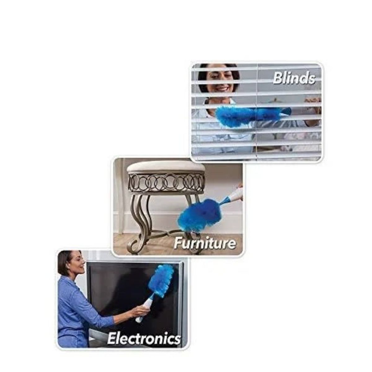 GENERICO - Plumero Giratorio Motorizado Hurricane