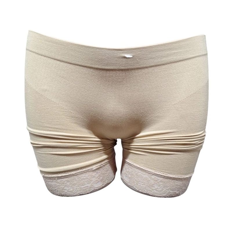 GARSIL - Calzon Short Mujer Levanta Gluteo - Cola Con Encaje y Pierna Larga