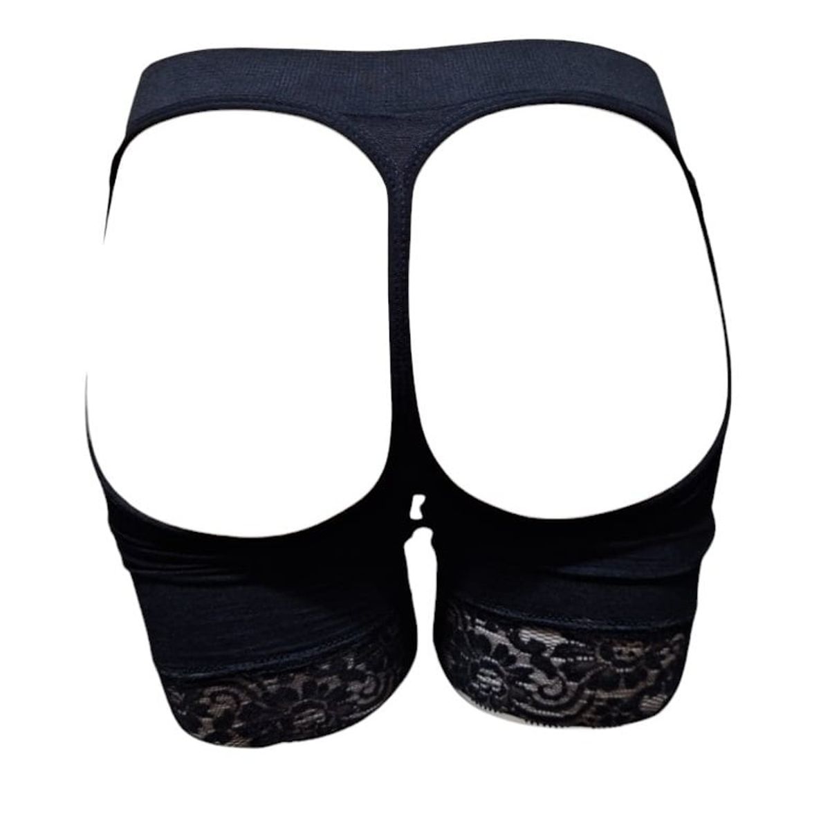 GARSIL - Calzon Short Mujer Levanta Gluteo - Cola Con Encaje y Pierna Larga