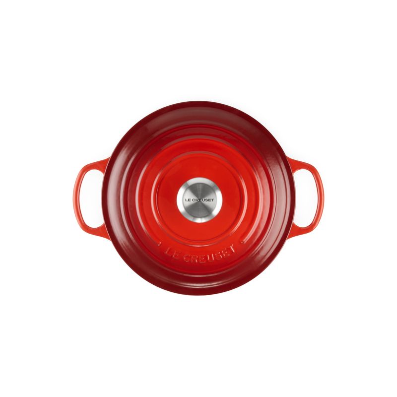 LE CREUSET - Cocotte Redonda 24cm Cereza