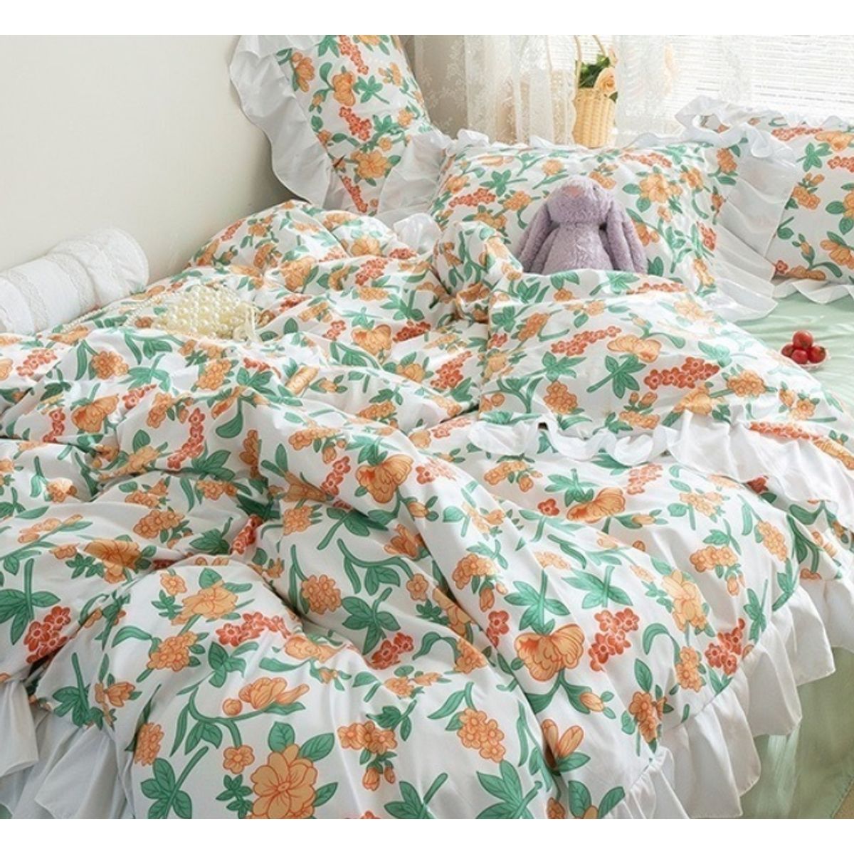 HOMER DESIGN - Set Ropa De Cama Sabanas +funda De Plumon 1.5 Plazas Hsjjhb10