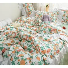 HOMER DESIGN - Set Ropa De Cama Sabanas +funda De Plumon 1.5 Plazas Hsjjhb10