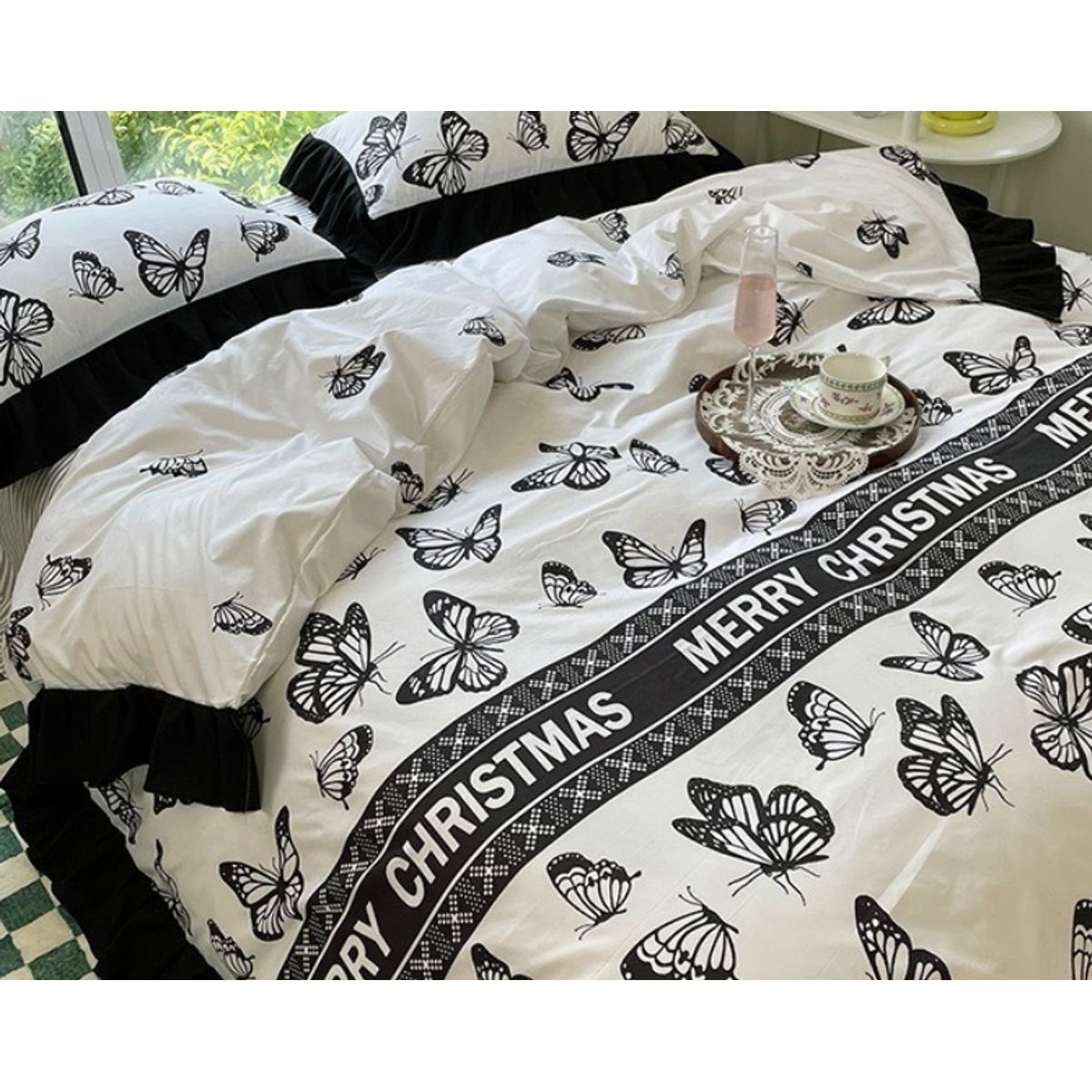 HOMER DESIGN - Set Ropa De Cama Sabanas +funda De Plumon 1.5 Plazas Hsjjhb11