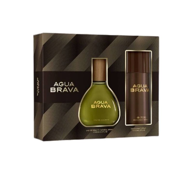 QUORUM - AGUA BRAVA  ESTUCHE EDT 100ML+ DESODORANTE 150ML PUIG PUIG