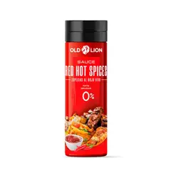 PERFECT NUTRITION - Salsa Red Hot Spices ZERO sin azúcar sin grasas sin calorias