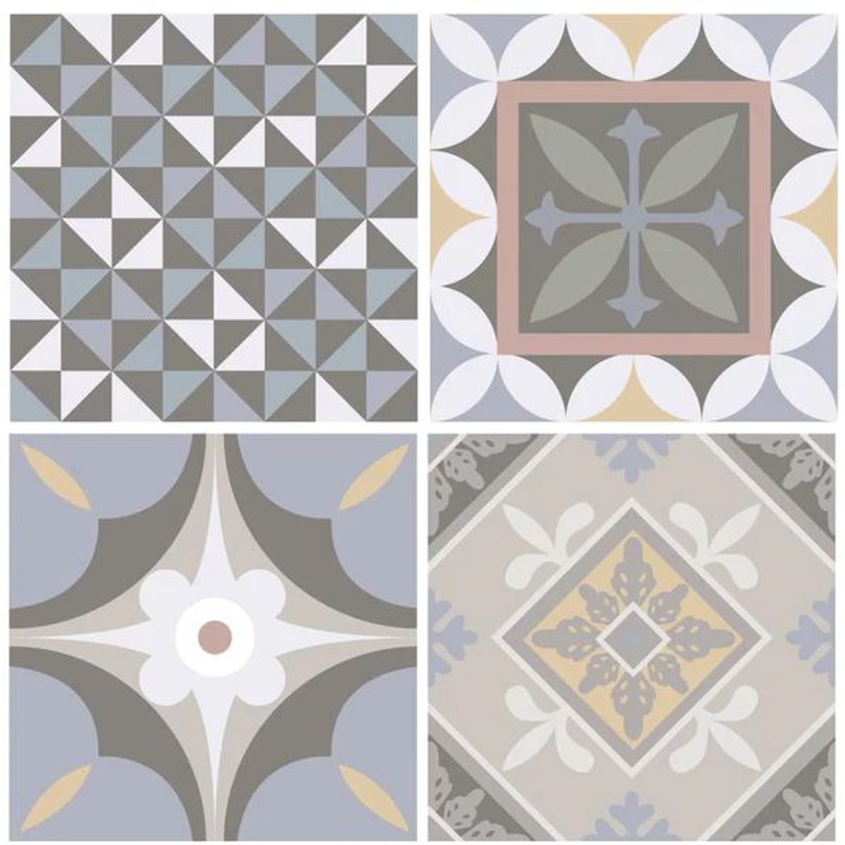 DEKOFIX - Azulejos autoadhesivos decorativos formato grande Còrdoba