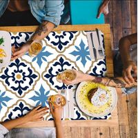 Azulejos autoadhesivos decorativos formato grande Talavera