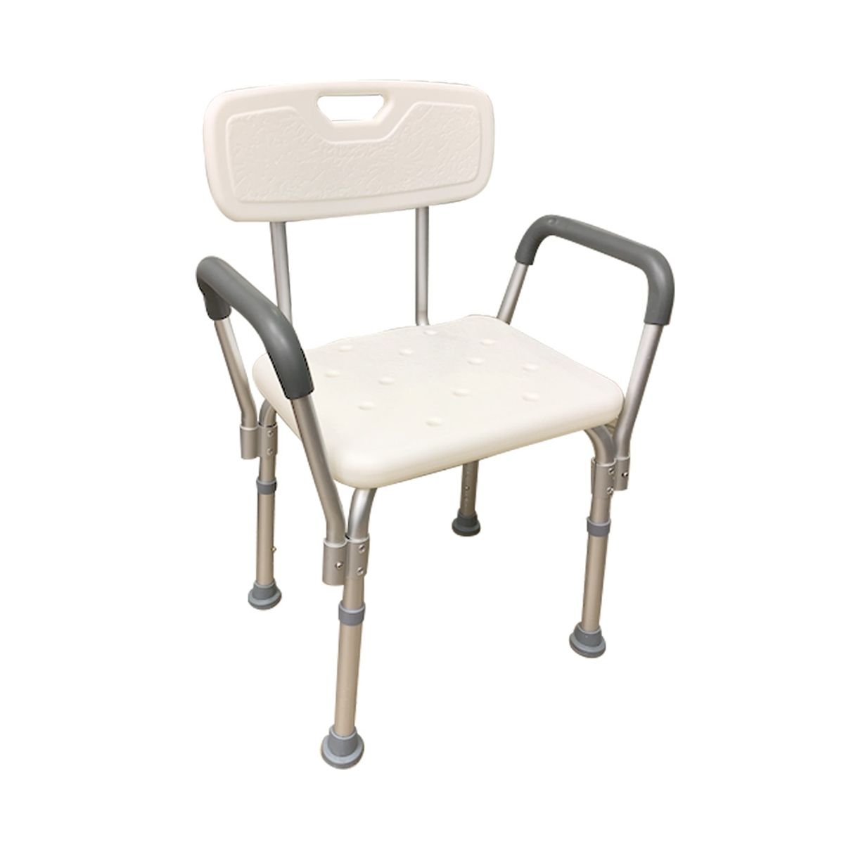 GENERICO - Silla de ducha para baño con apoya brazos acolchados - Royal Care