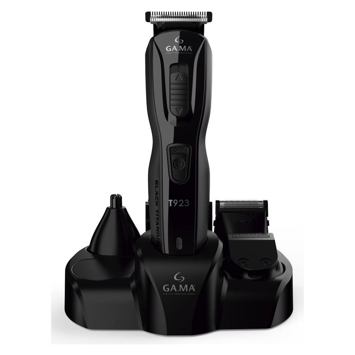 GAMA - Cortapelos Clipper Gama USB Black Titanium T923