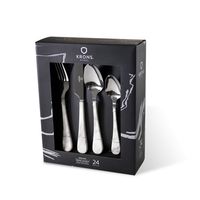 Set cuchillería Smoke Marble 24 piezas