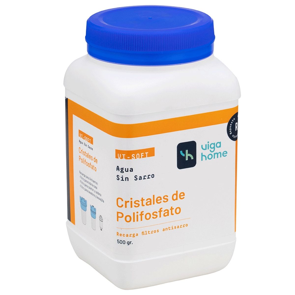 VIGAHOME - Cristales de polifosfato - para filtros antisarro Vigahome