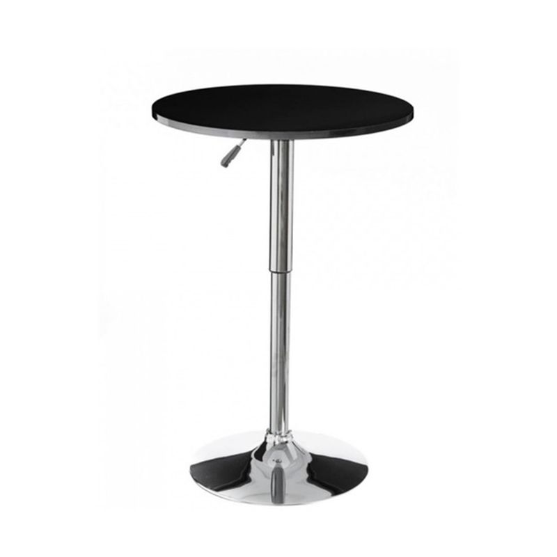 GENERICO - Mesa Bar De Metal 60x90cm Cubierta Negra Bighouse