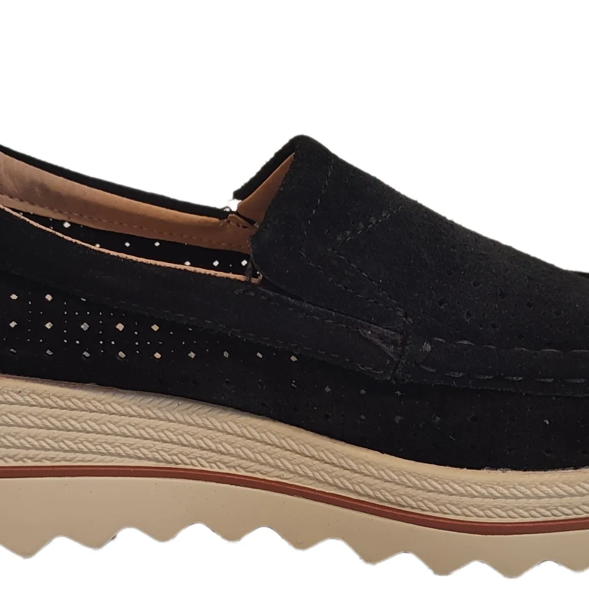 NORTHWEST - Zapatilla De Cuero Mujer Fantasy Negro