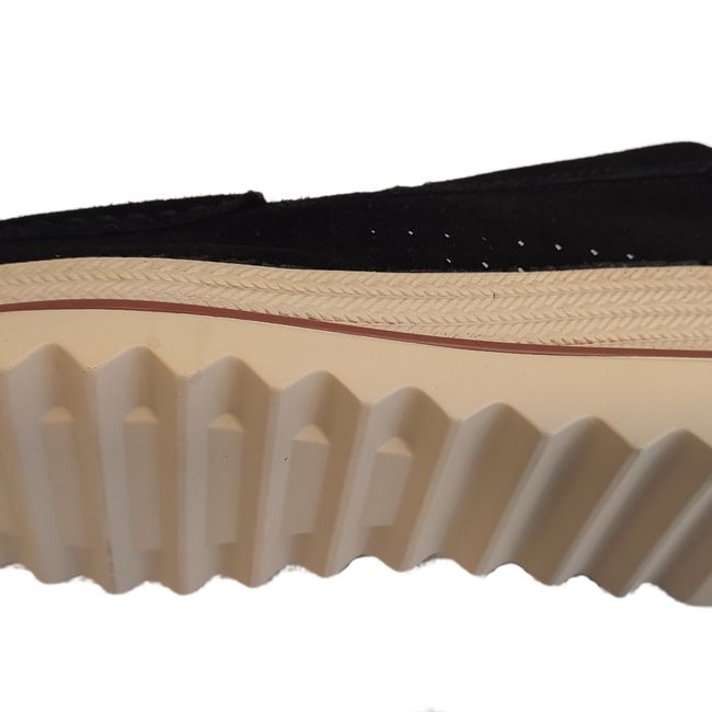 NORTHWEST - Zapatilla De Cuero Mujer Fantasy Negro