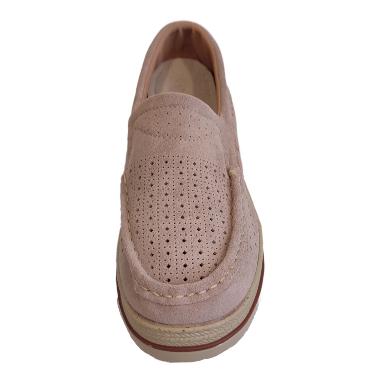 NORTHWEST - Zapatilla De Cuero Mujer Fantasy Beige