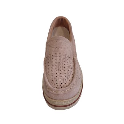 Imagen 2 del producto Zapatilla De Cuero Mujer Fantasy Beige
