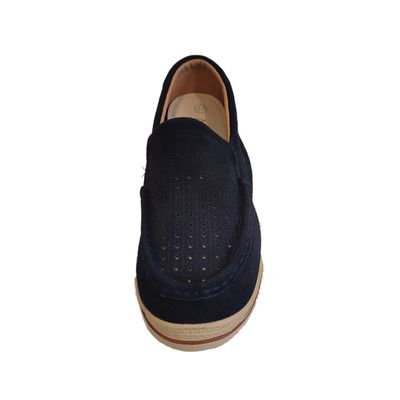 Imagen 2 del producto Zapatilla De Cuero Mujer Fantasy Azul