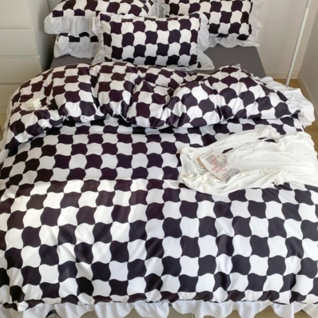 HOMER DESIGN - Set Ropa De Cama Sabanas +funda De Plumon 1.5 Plazas amd16