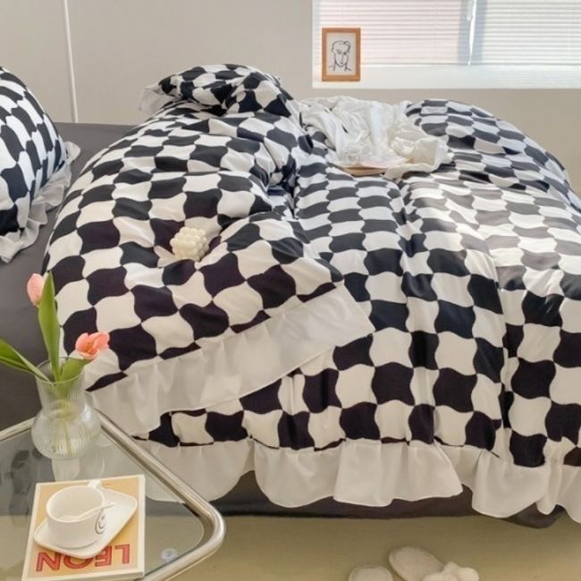 HOMER DESIGN - Set Ropa De Cama Sabanas +funda De Plumon 1.5 Plazas amd16