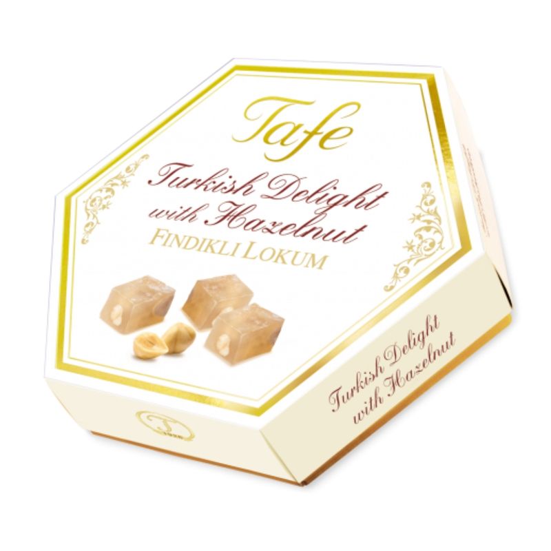 TAFE - Delicias Turcas Rellenas de Avellana 175 Gr Dulce Aleppo