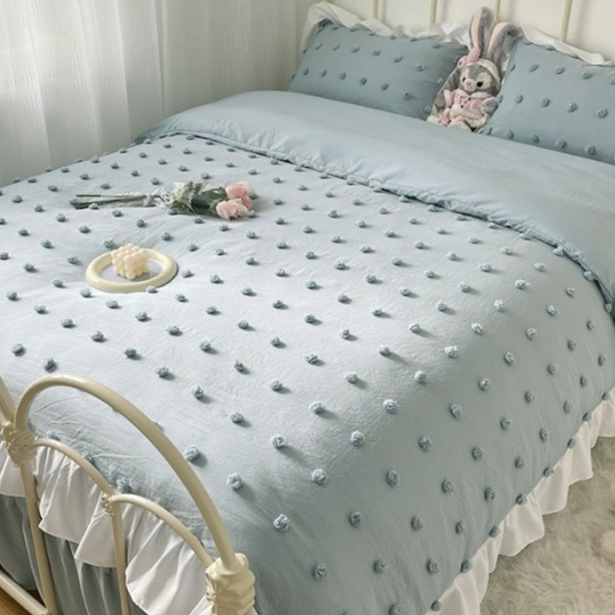 HOMER DESIGN - Set Ropa De Cama Sabanas +funda De Plumon 1.5 Plazas amd9