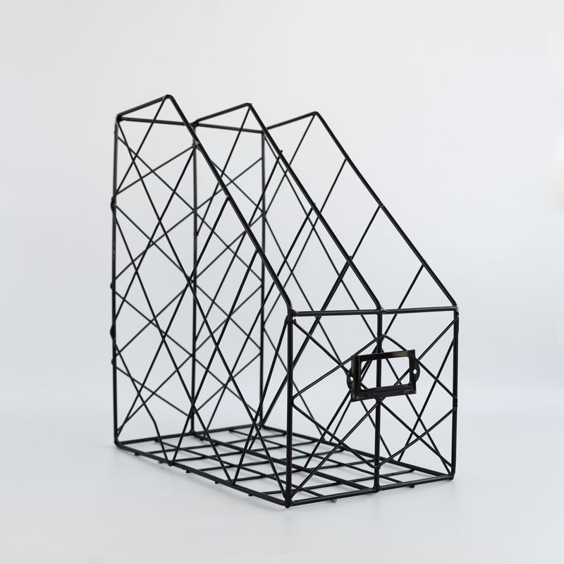 OWI - Archivador escritorio metal negro