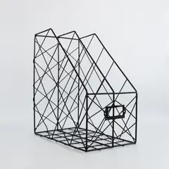 OWI - Archivador escritorio metal negro