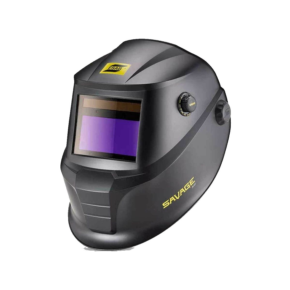 ESAB - Máscara de soldar negra SAVAGE A40 ESAB