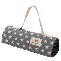 AMAMANTAS - Manta de Picnic y Playa Impermeable Extra Grande Grafito