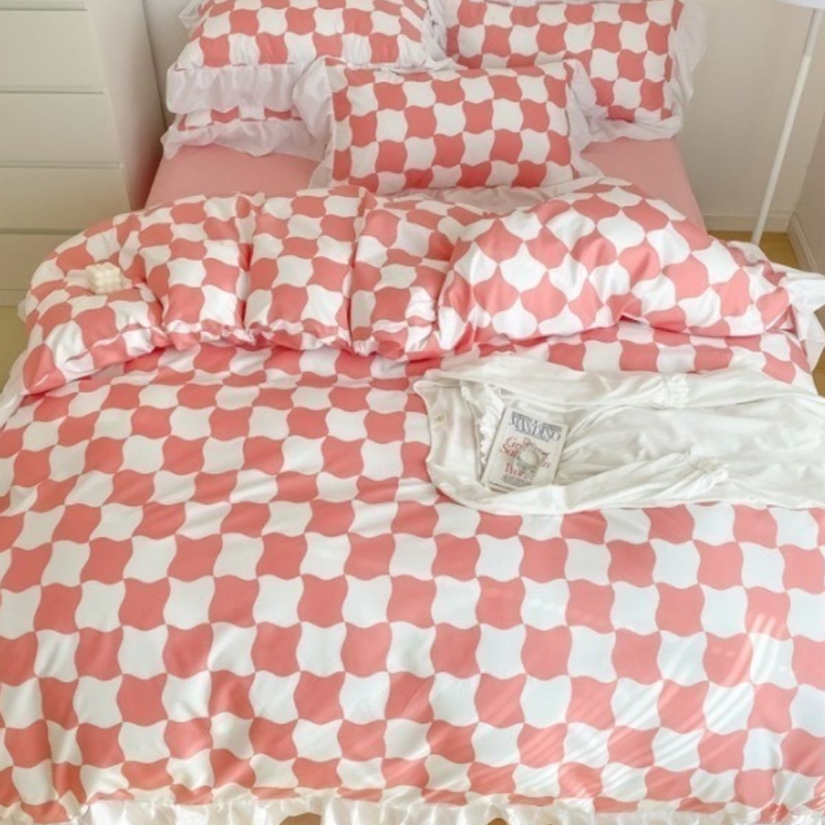 HOMER DESIGN - Set Ropa De Cama Sabanas +funda De Plumon 2 Plazas amd8