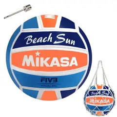 MIKASA - Balon Voleibol Volleyball Voley Beach Sun Azul