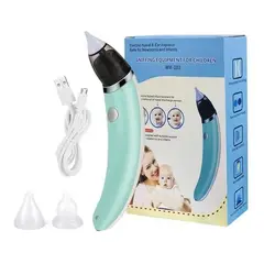 GENERICO - Aspirador Nasal Electrico Para Bebe Saca Moco Porta Usb
