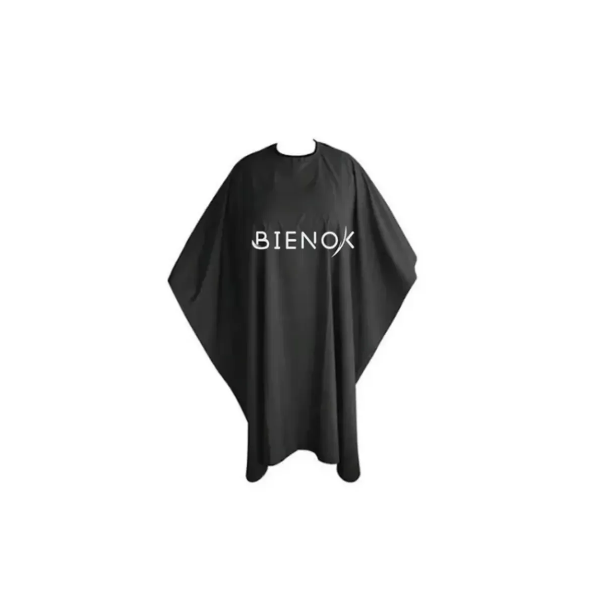 GENERICO - Capa Negra Para Tintura Peluquería Barbería Larga Bienok