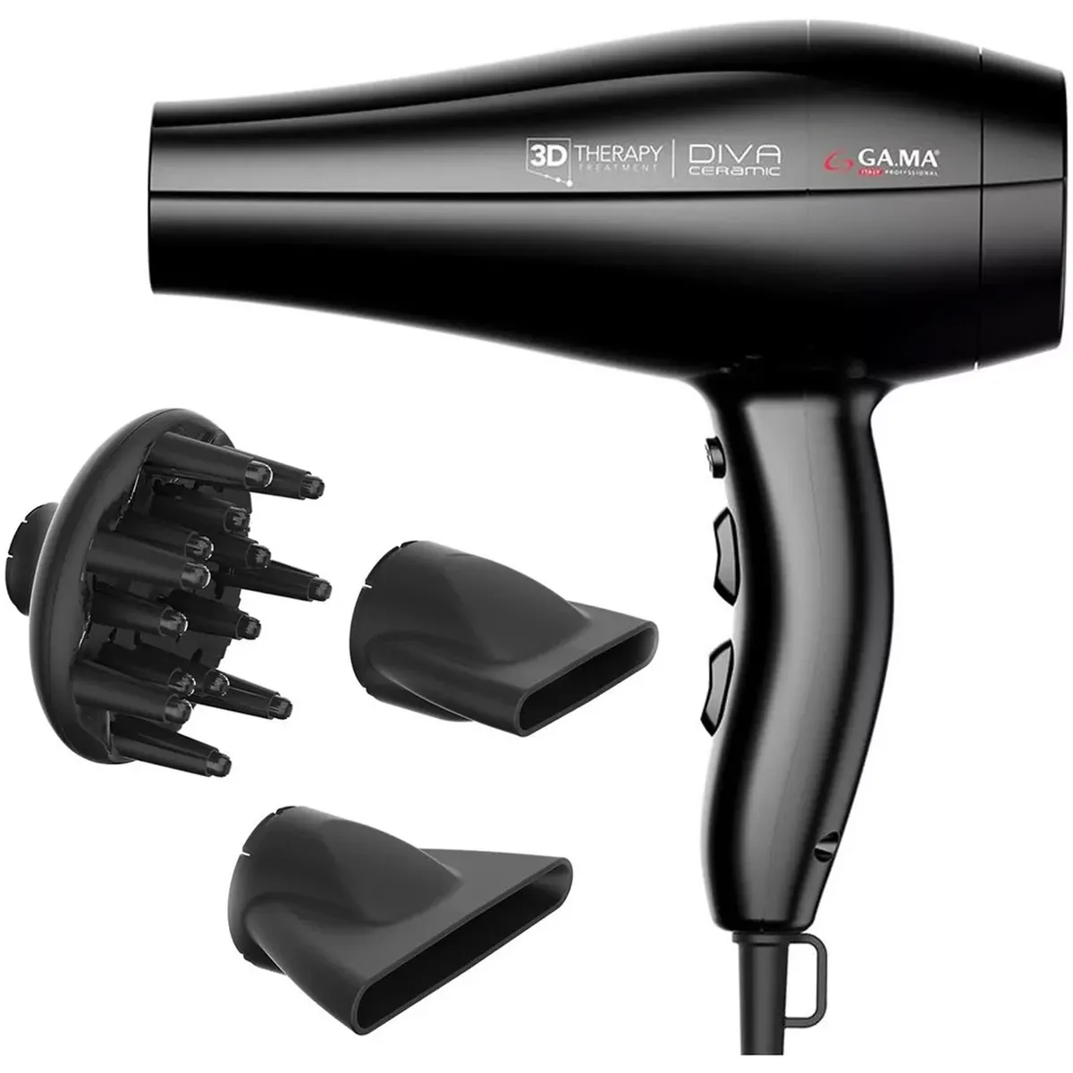 GAMA - Secador Profesional DIVA Gama 3D Therapy