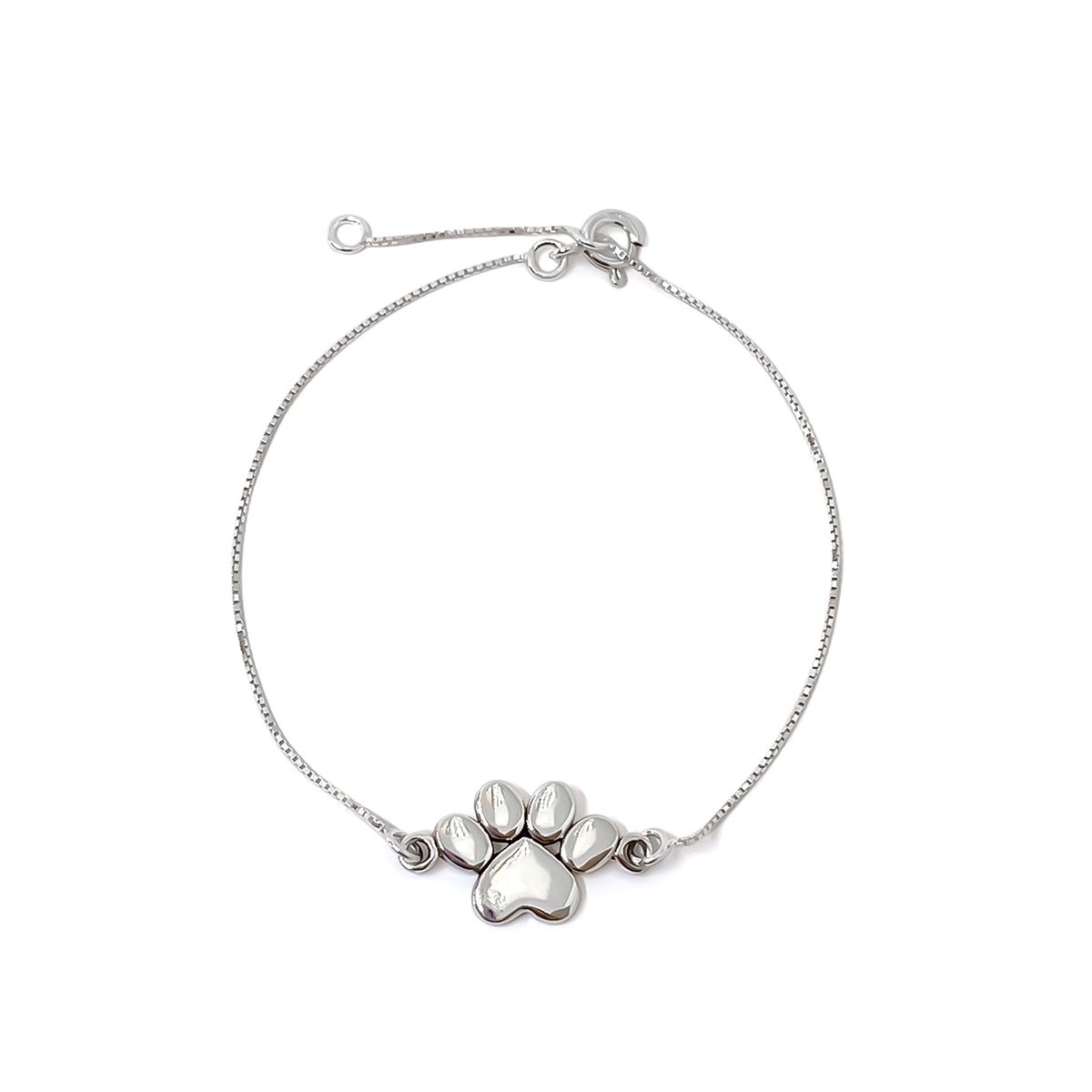 COGGIOLA - Pulsera Huella de Perro Plata Fina 925