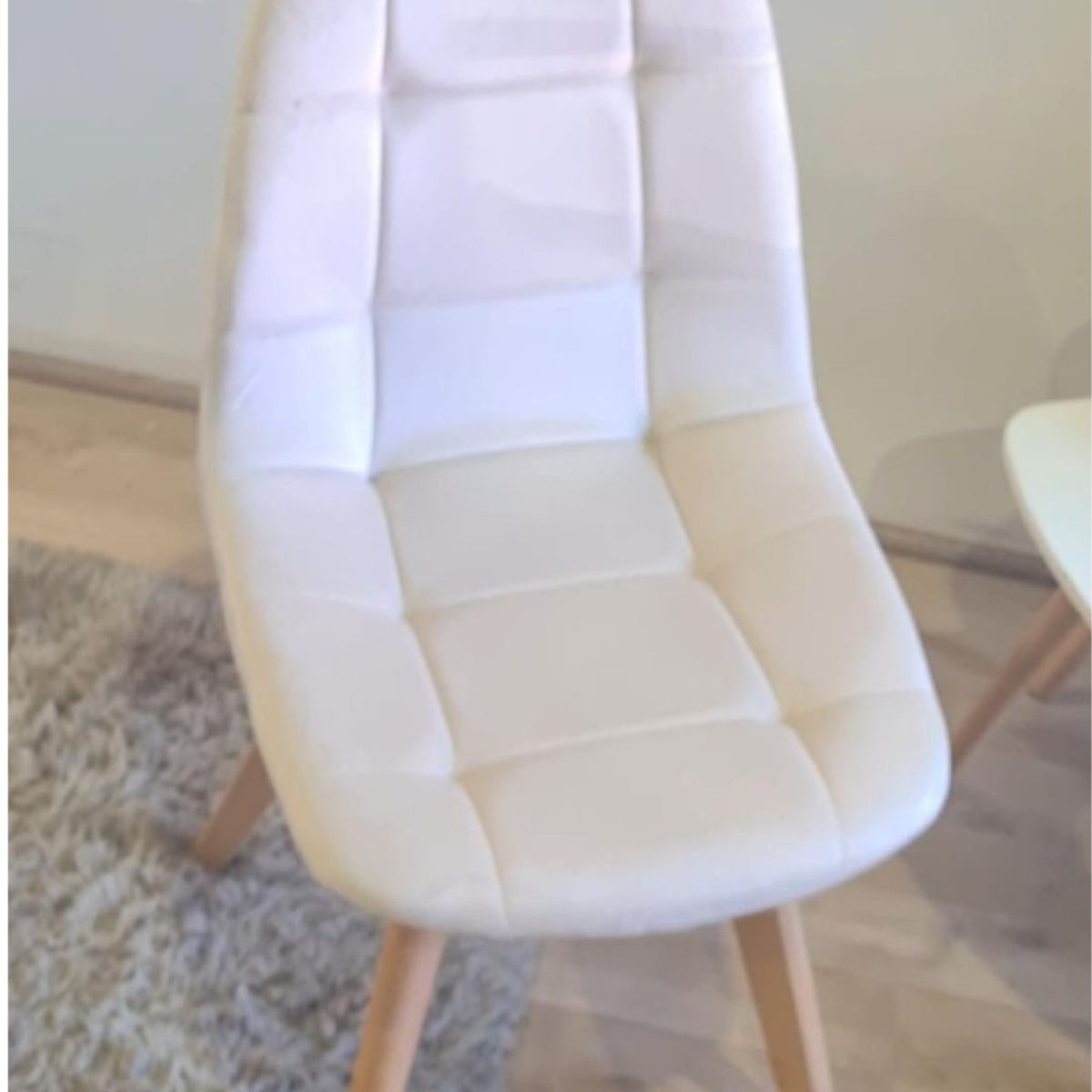 CORI CORI - Silla Capitonne Velvet Beige