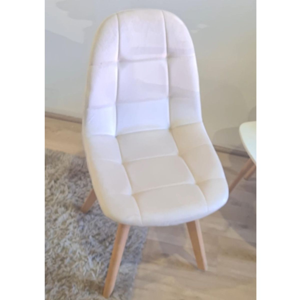 CORI CORI - Silla Capitonne Velvet Beige