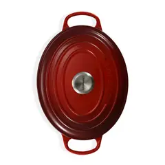 LE CREUSET - Cocotte Ovalada 27cm Cereza