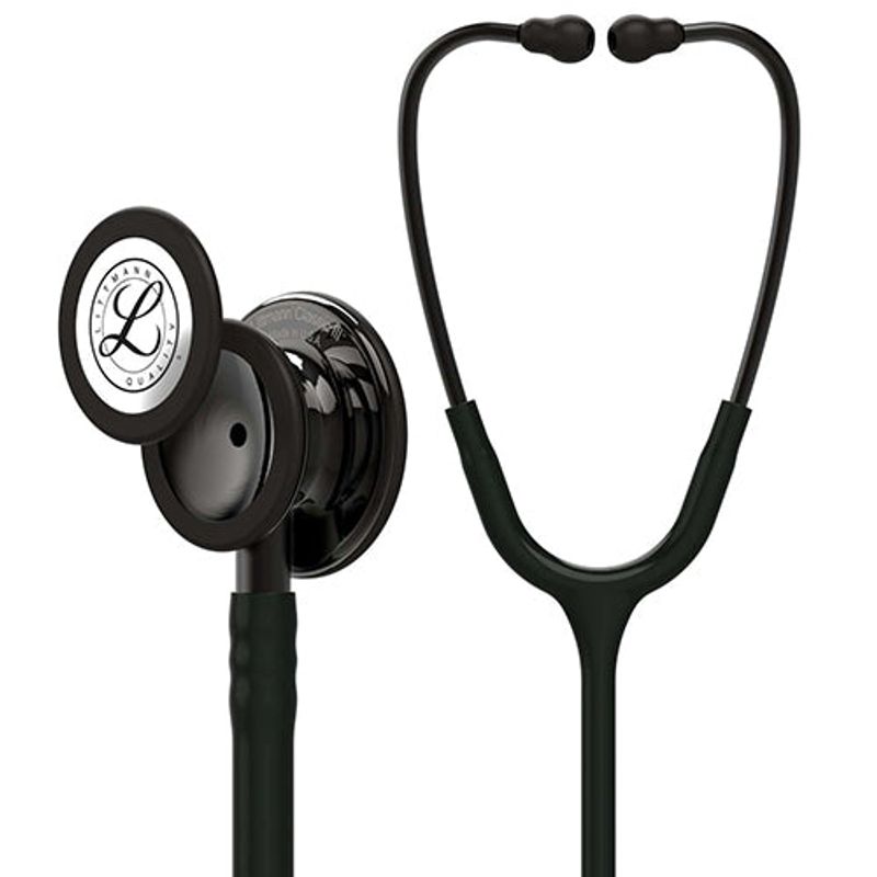 3M - Fonendoscopio Negro Smoke Littmann Classic III + Estuche Negro