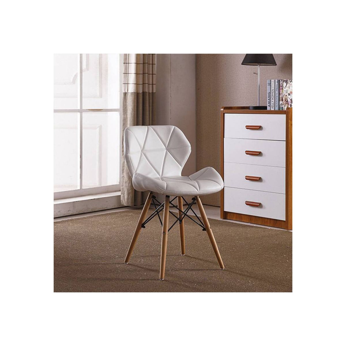 CORI CORI - Sillas Eames Mariposa Blanco