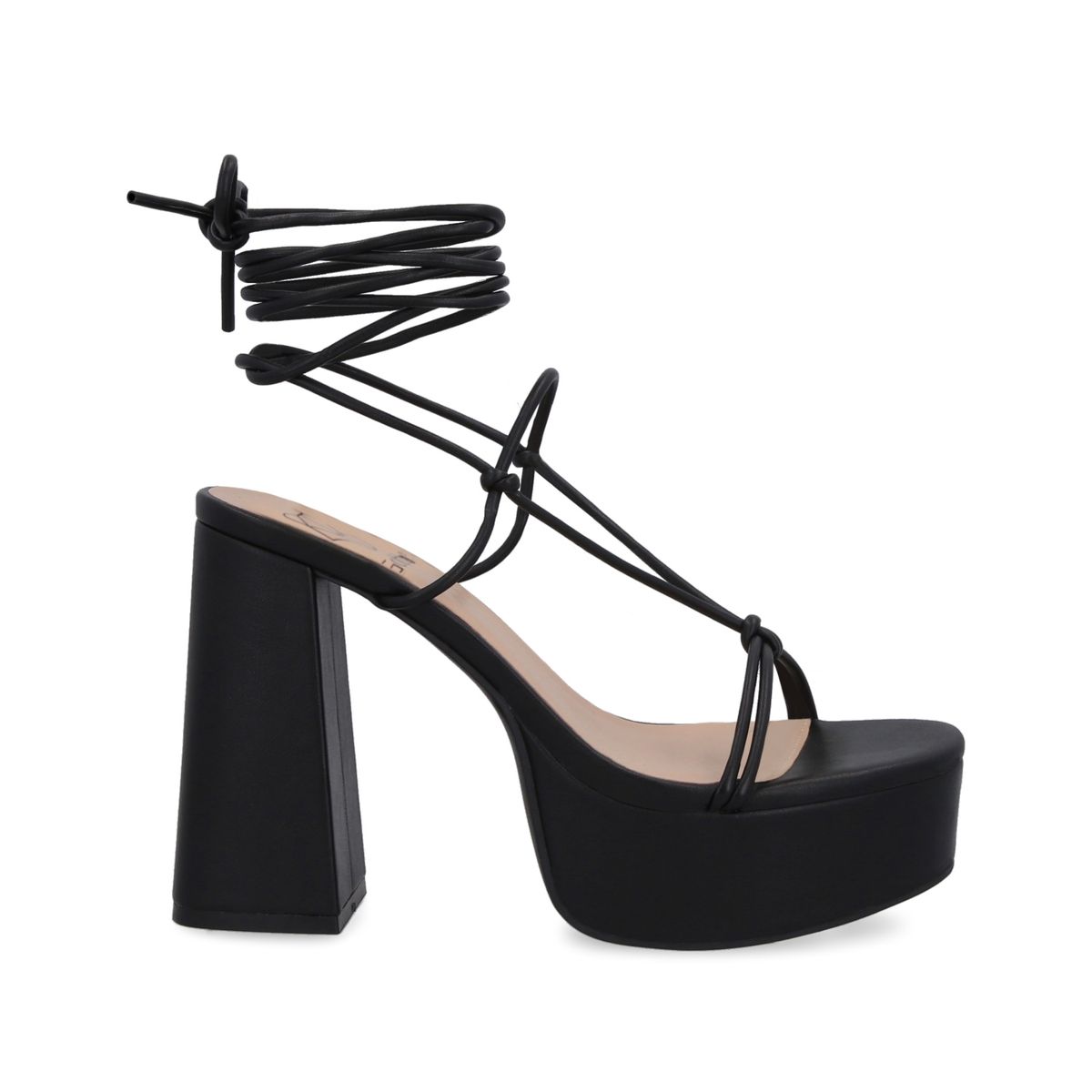 GOTTA - Sandalia Mujer Plataforma Negra 36301