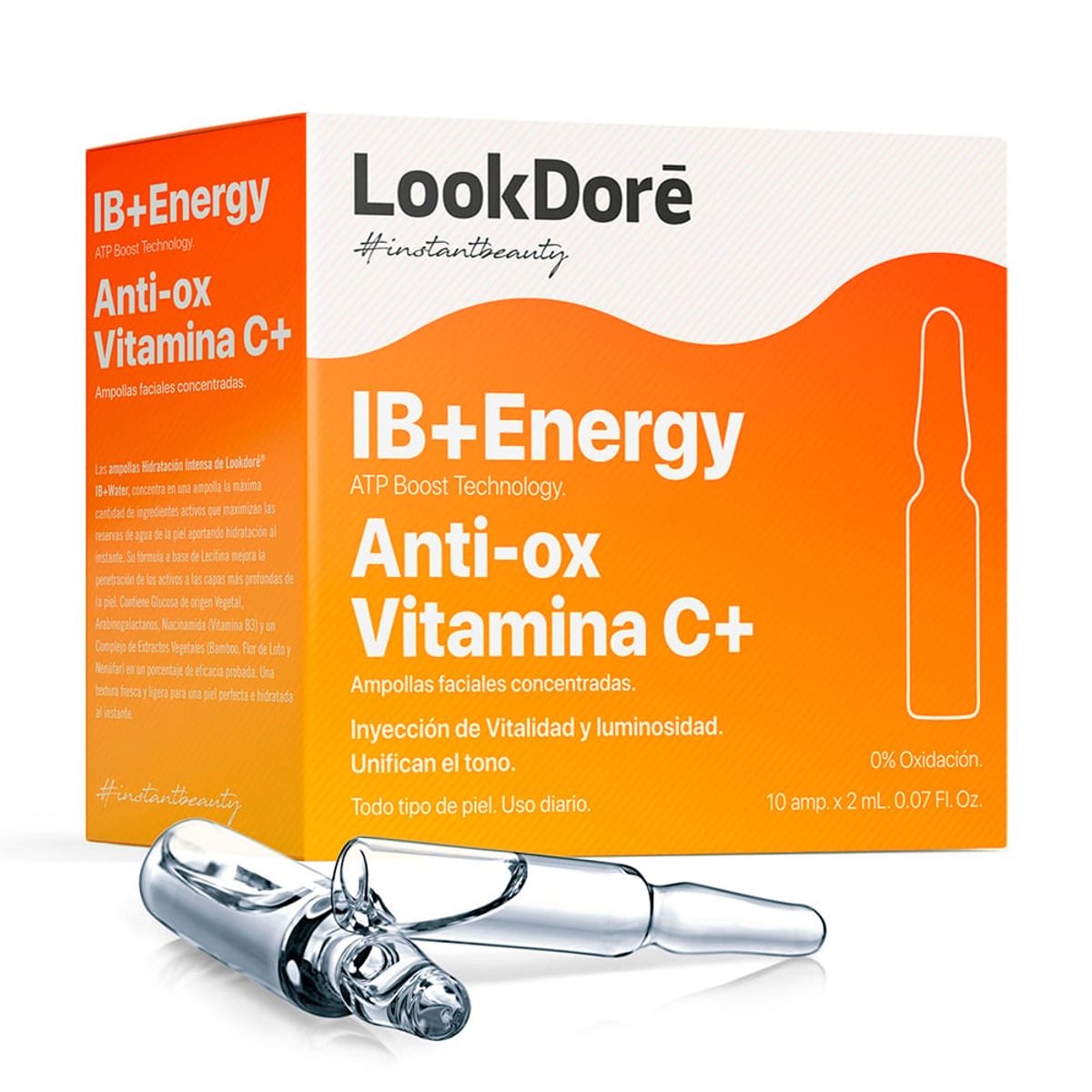 LOOK DORE - Ampollas Anti-ox Vitamina C+ 10 x 2ml