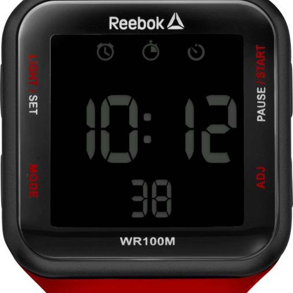 REEBOK - RELOJ REEBOK HOMBRE RD-SQE-G9-PBIR-BR SQUARE ELEMENTS - Negro