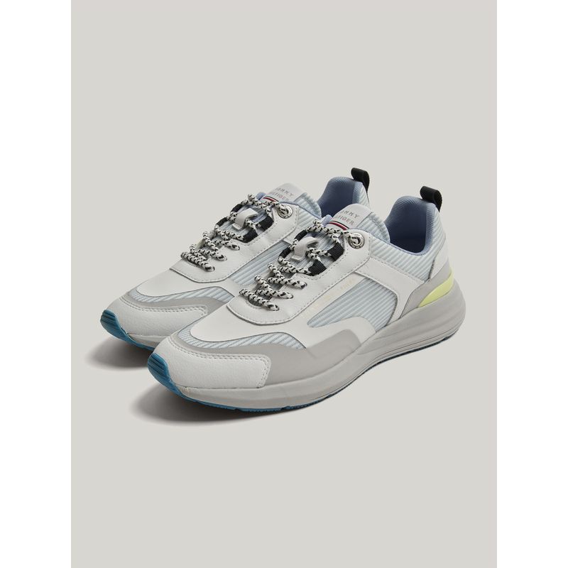 TOMMY HILFIGER - Zapatillas Running Mixed Blanco Tommy Hilfiger