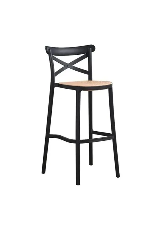 Taburete Danubio NEGRO 65cms