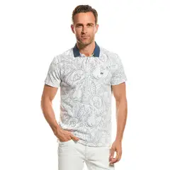 NEW MAN - Polera Polo Pepe Blanco