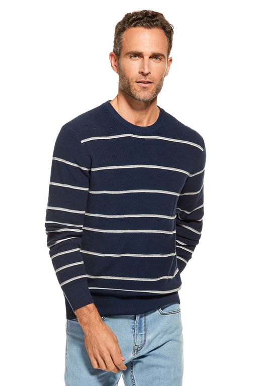 NEW MAN Sweater Eric Azul New Man | falabella.com