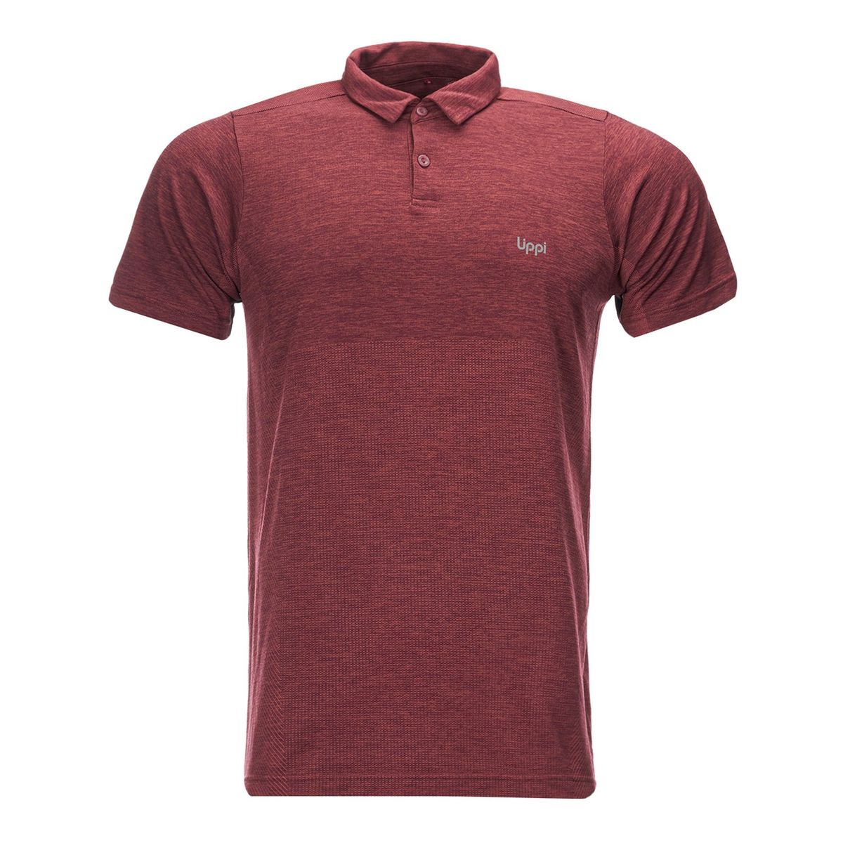 LIPPI - Polera Hombre B-Classic Seamless Polo Grafito Lippi